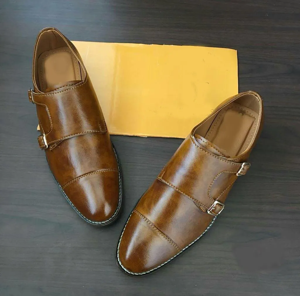 Stylish Monk Strap Slipons For Men-JonasParamount