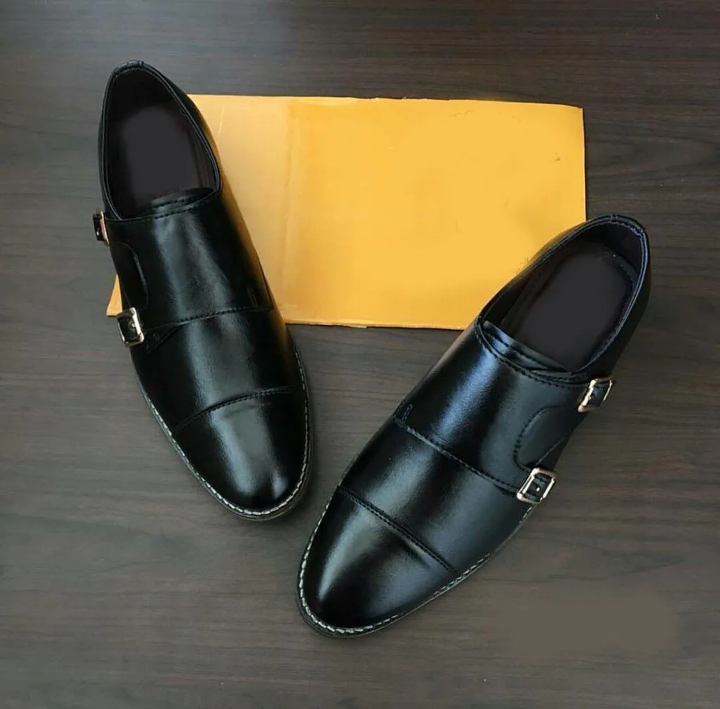 Stylish Monk Strap Slipons For Men-JonasParamount