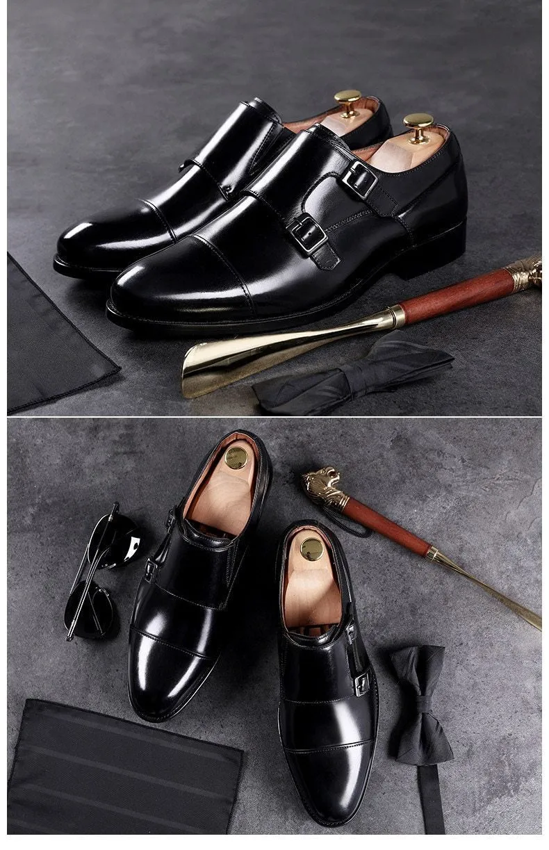Stylish Monk Strap Slipons For Men-JonasParamount