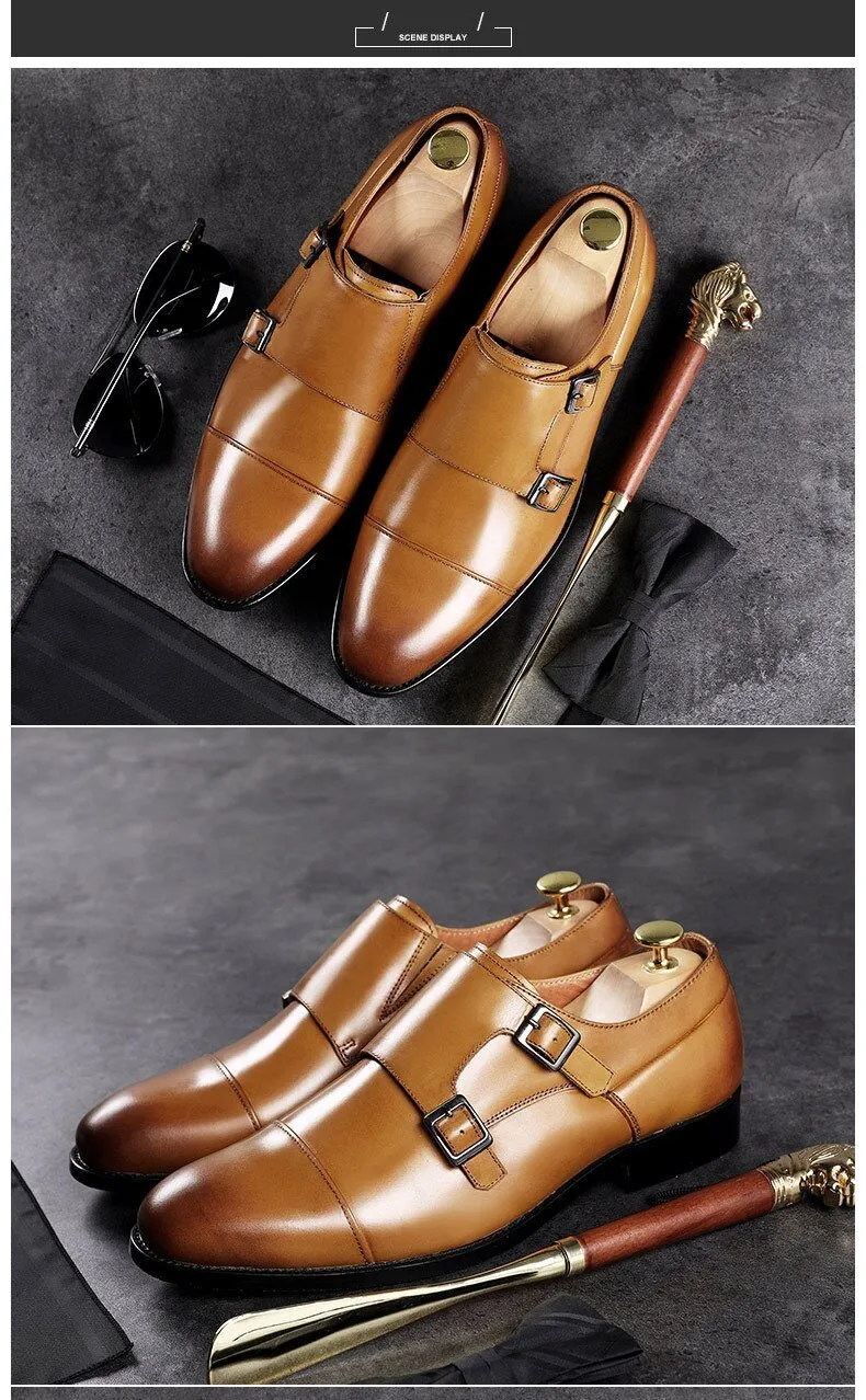 Stylish Monk Strap Slipons For Men-JonasParamount