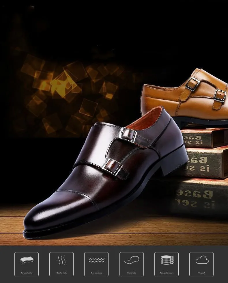 Stylish Monk Strap Slipons For Men-JonasParamount