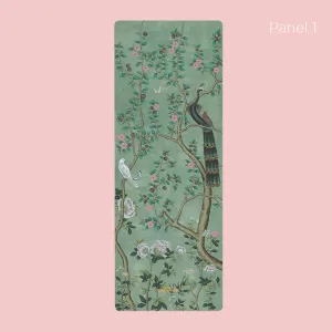 Sugarmat Chinoiserie Collection (Jade Panel 1) Yoga Mat, 3.0 mm