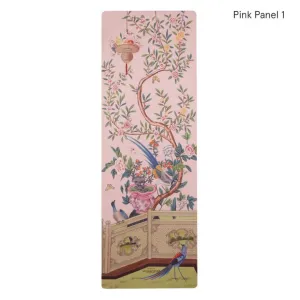 Sugarmat Travel Yoga Mat, Pink Panel 1 (1.0mm)