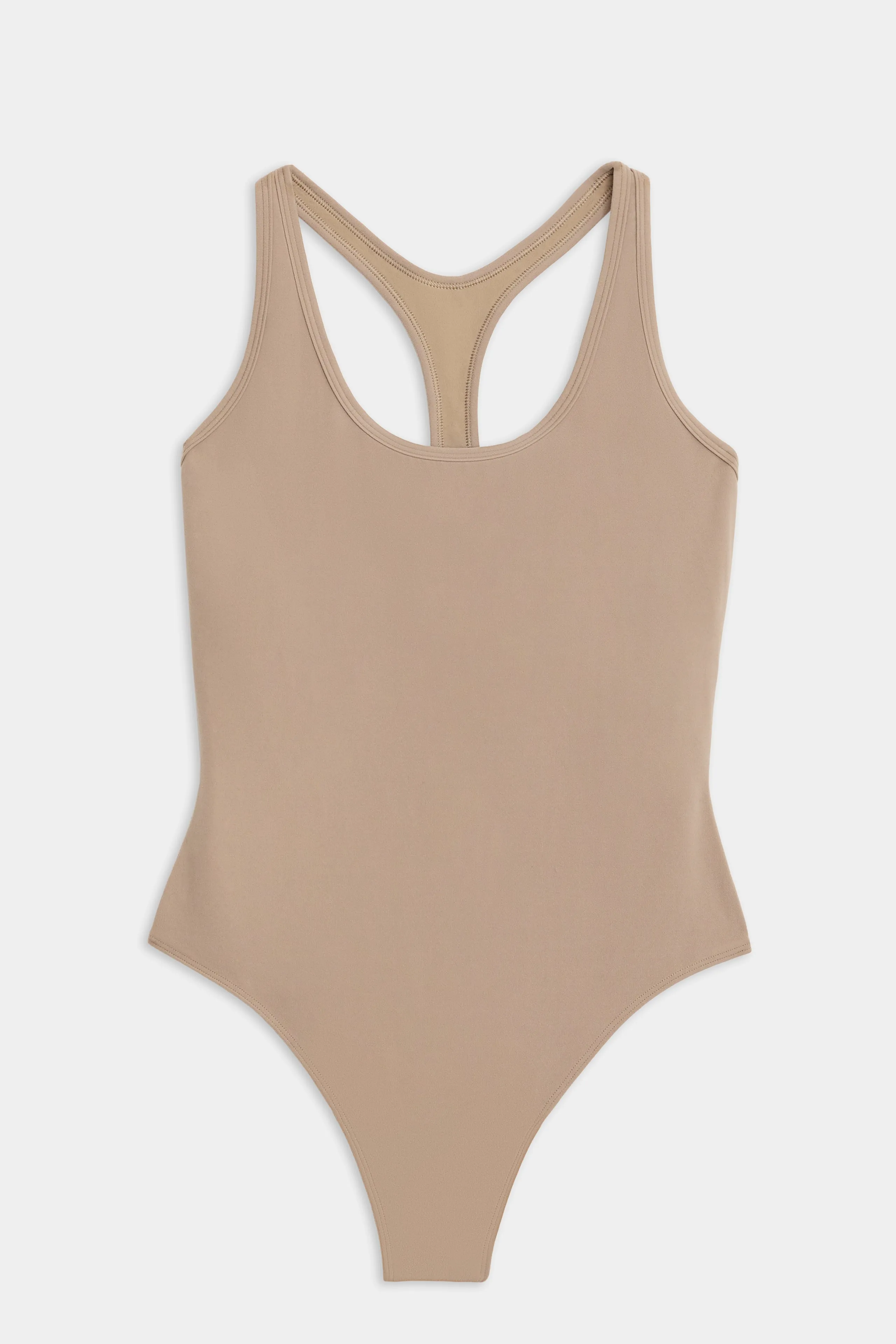 Suki Airweight Bodysuit - Latte