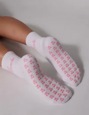 SWEET CHERRY PILATES SOCKS
