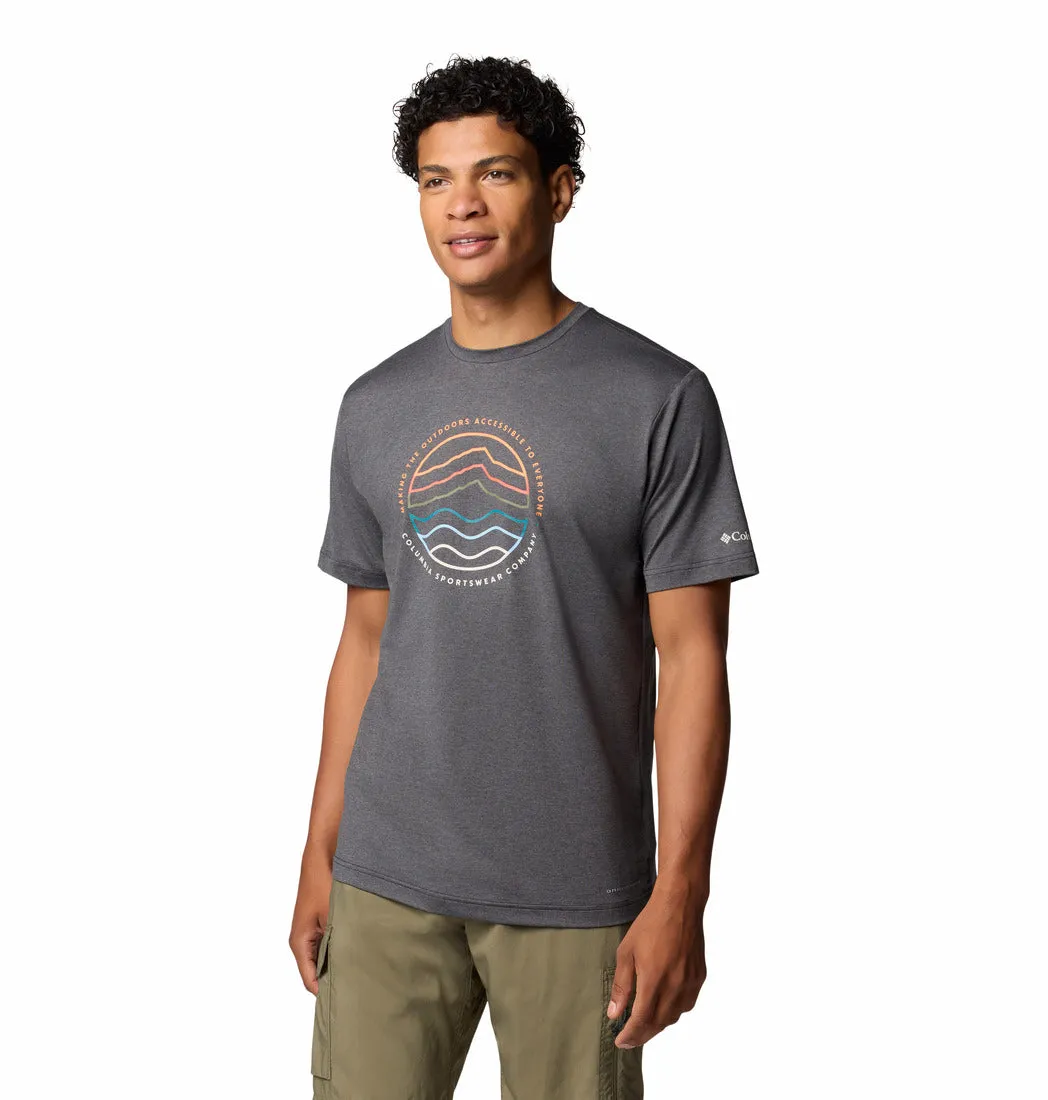 T-shirt pour hommes Columbia - KWICK HIKE GRAPHIC