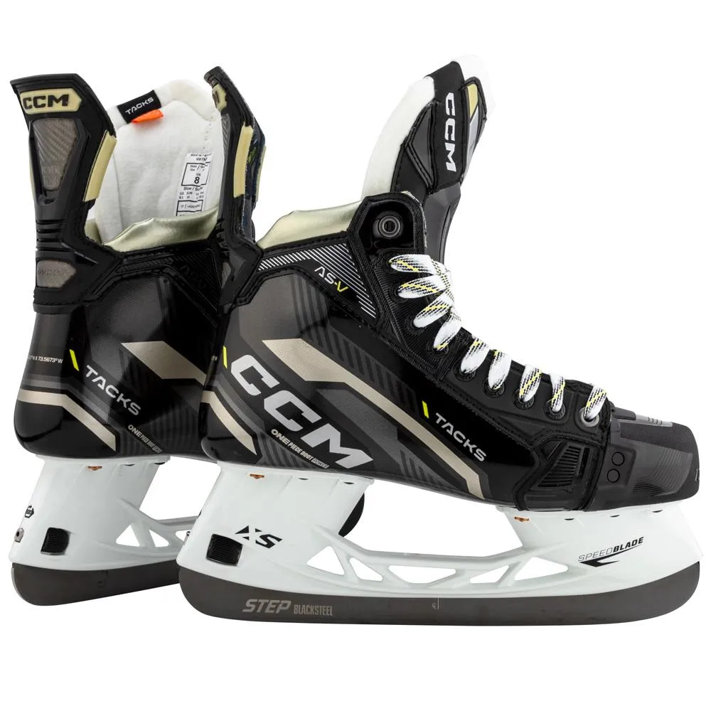 Tacks AS-V Senior Skates With Black Steel