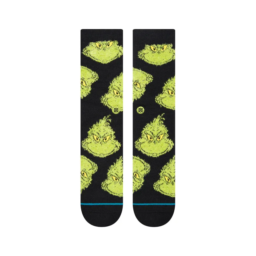 The Grinch X Mean One Crew Socks