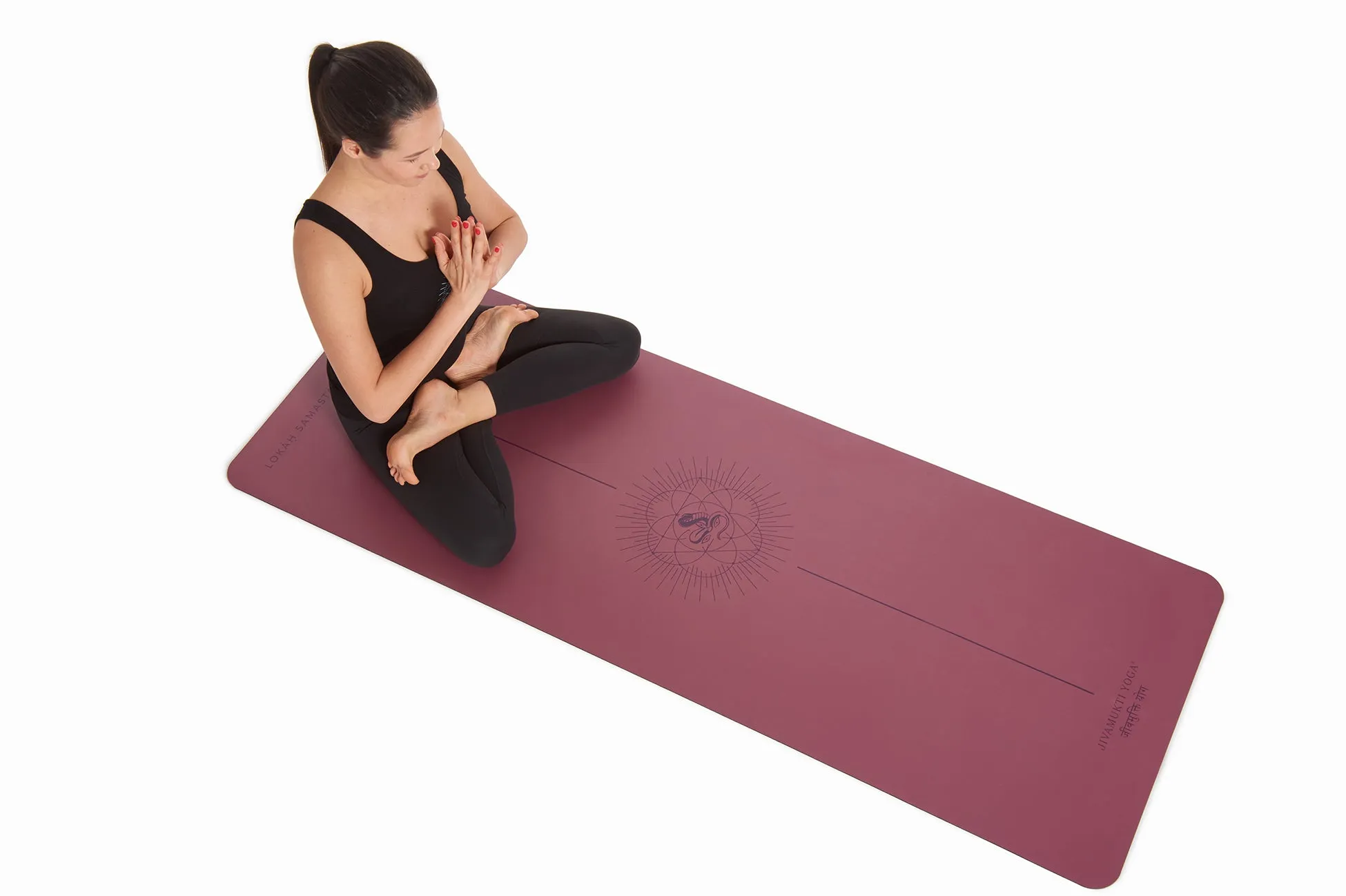 The Jivamukti Yoga Mat - Rose