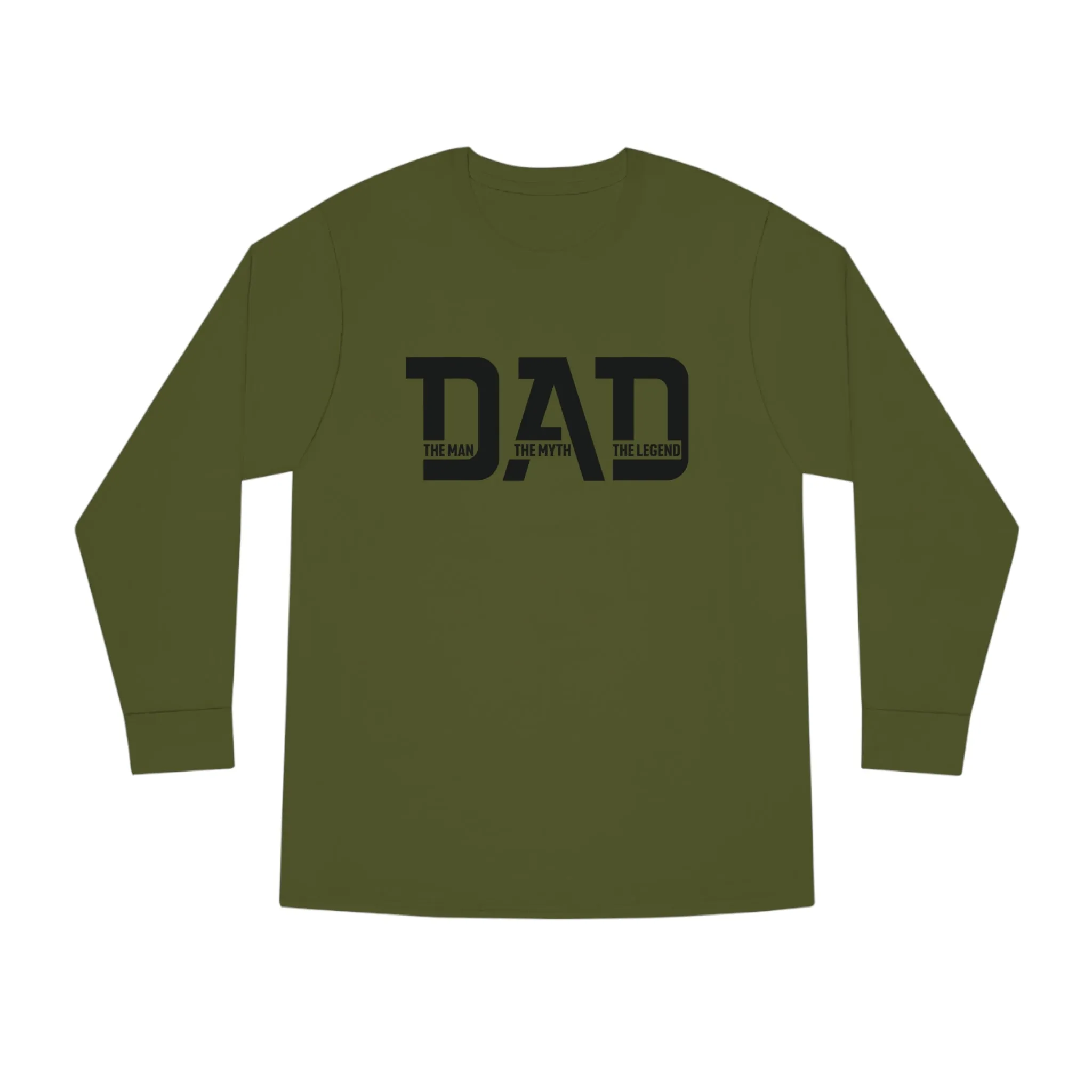 THE MAN THE MYTH LONG SLEEVE TEE