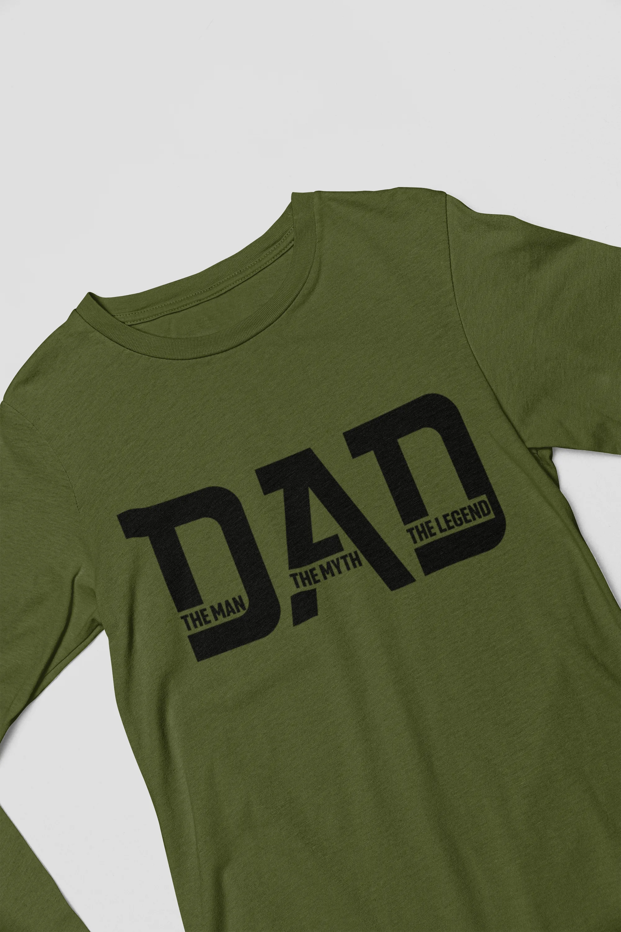 THE MAN THE MYTH LONG SLEEVE TEE