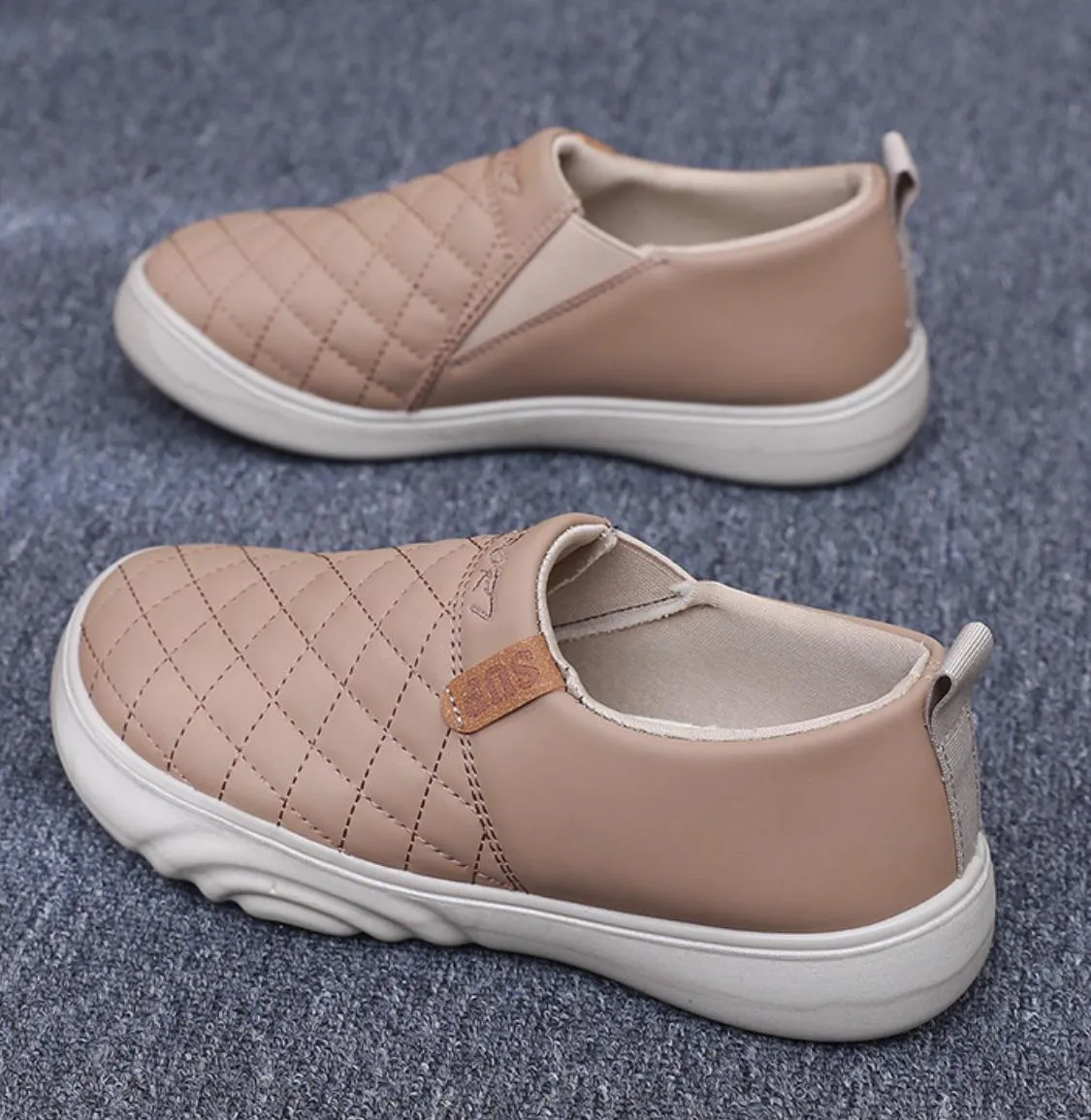 Thick Sole Non-Slip Leather Casual Shoes