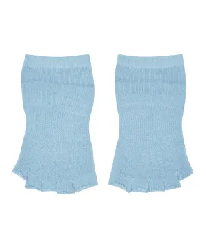 Toeless Non Slip Grip Socks - Sea Blue
