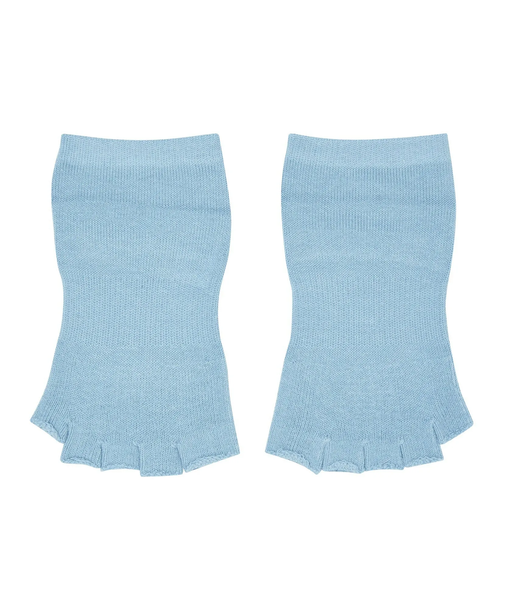 Toeless Non Slip Grip Socks - Sea Blue
