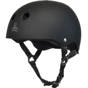 Triple 8 All Black Helmet