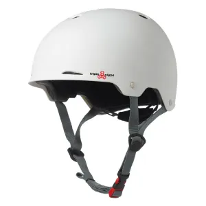 Triple Eight Dual Certified Gotham Helmet - White - XS/S - OUTLET