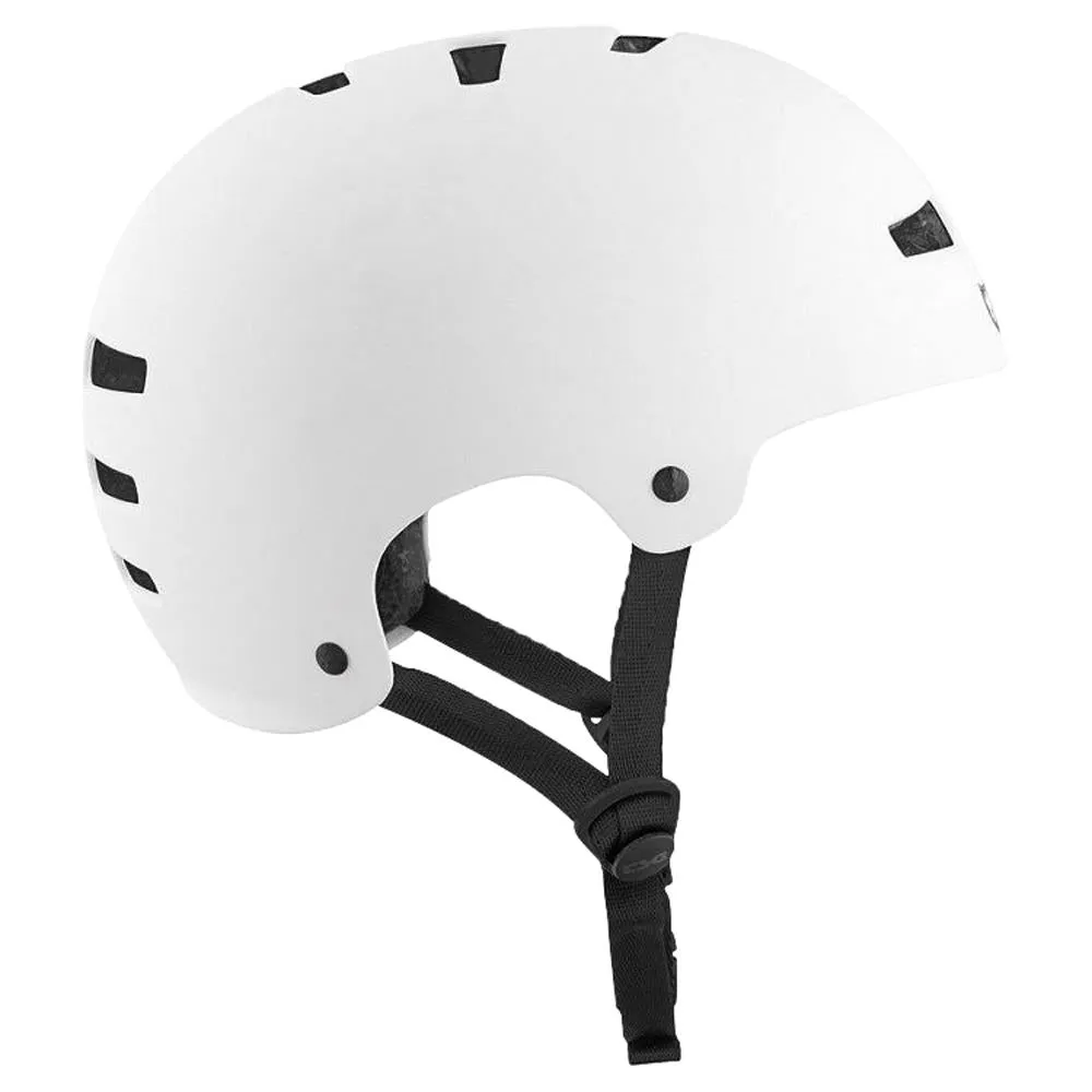 TSG Evolution Youth Solid Colour Helmet - Satin White