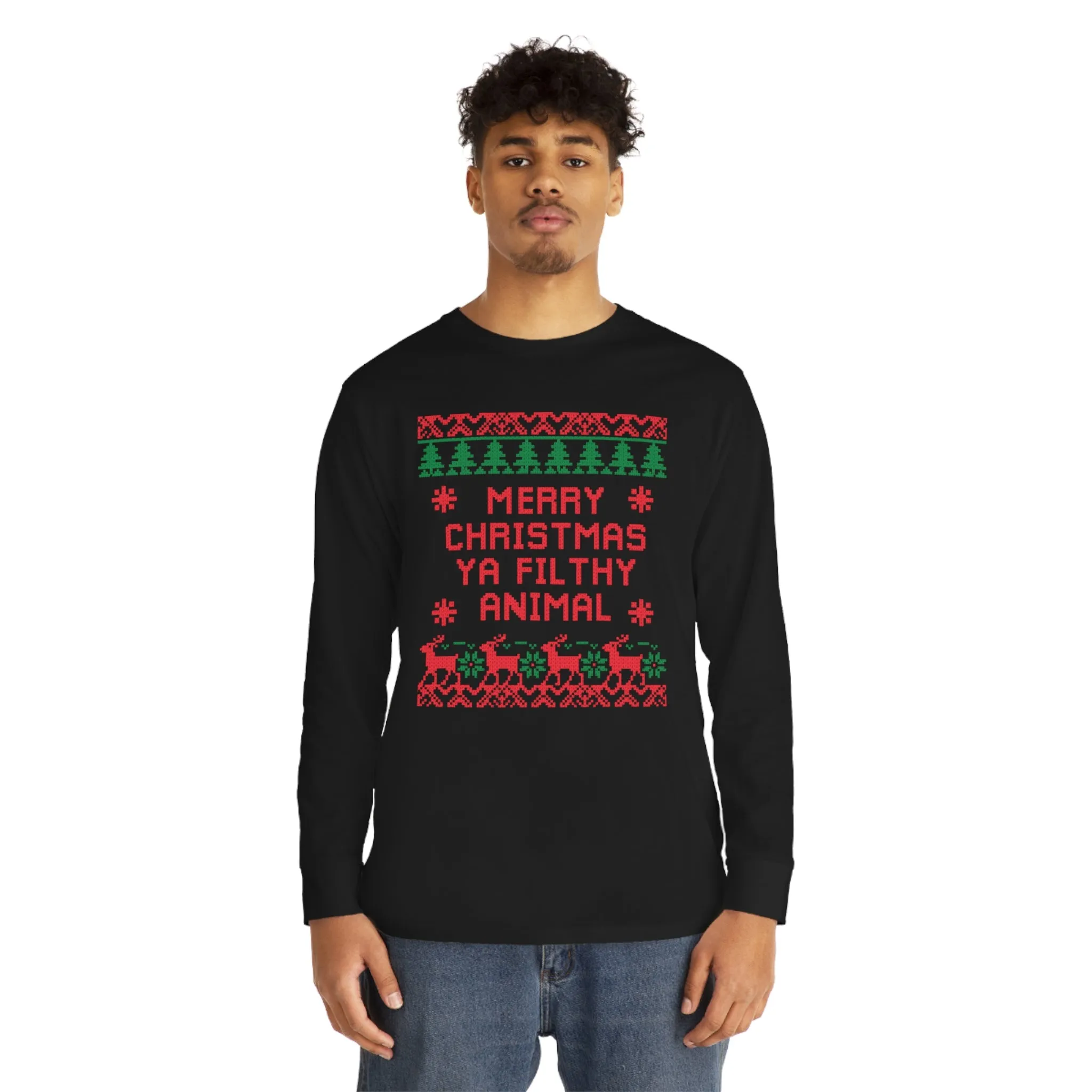 UGLY CHRISTMAS LONG SLEEVE TEE