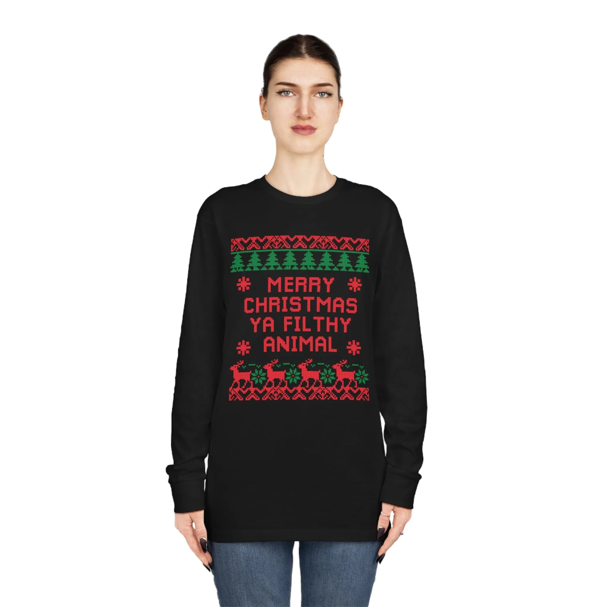 UGLY CHRISTMAS LONG SLEEVE TEE