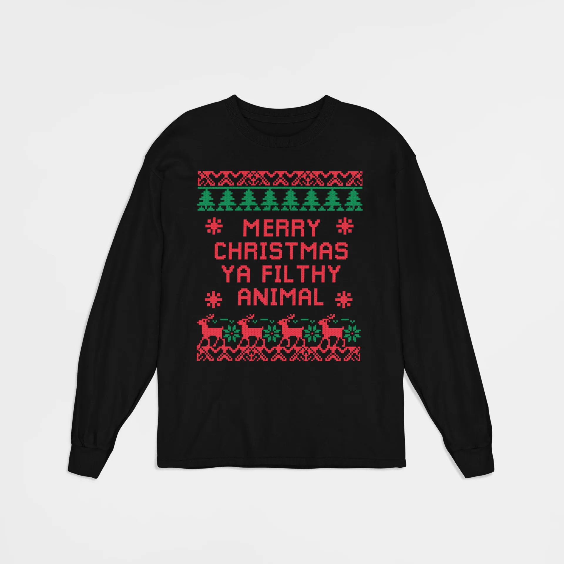 UGLY CHRISTMAS LONG SLEEVE TEE