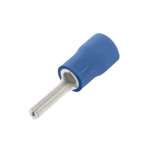 Unicrimp QBP12 Blue Pin Terminal 12mm (100 Pack)