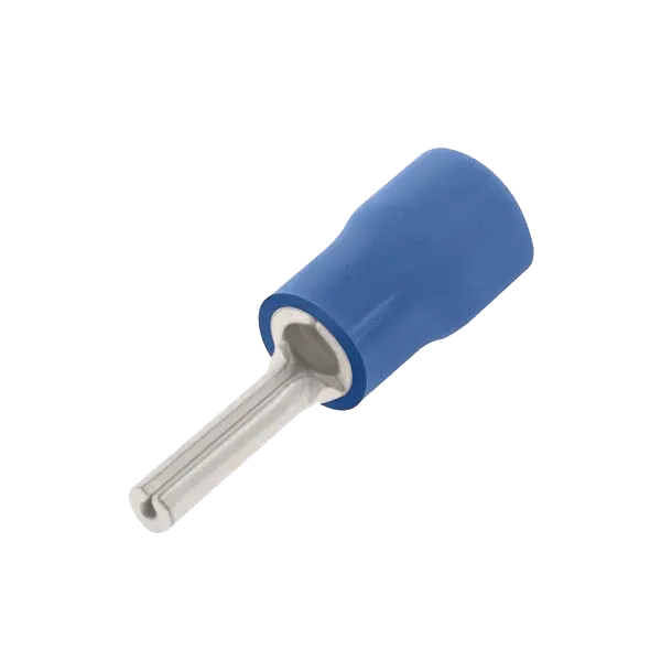 Unicrimp QBP12 Blue Pin Terminal 12mm (100 Pack)