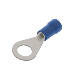 Unicrimp QBR10 Blue Ring Terminal- 10mm Hole (100 Pack)