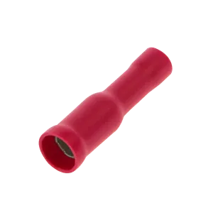 Unicrimp QRAB4F Red Fmle Auto Bullet Terminal4mm(100 Pack)