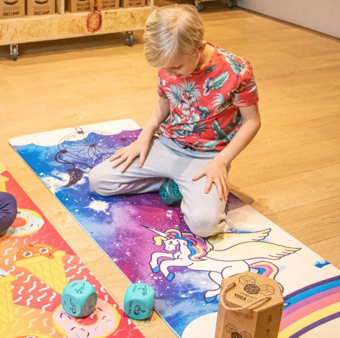 Uniqorn Kids Surf Yoga Mat