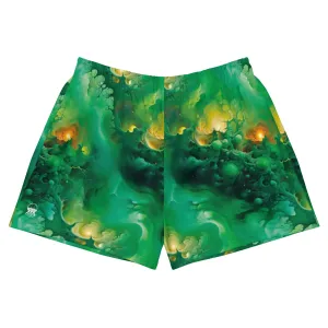 Unisex Athletic Shorts - Viridian Shroud