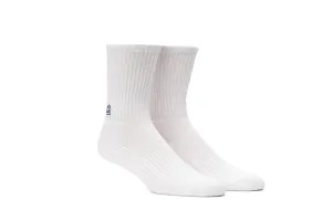 Unisex - Show-Offs Crew Sock - White