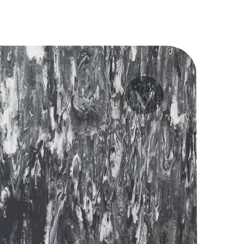 Vaken Yoga Mat Marbled - Black Marbled