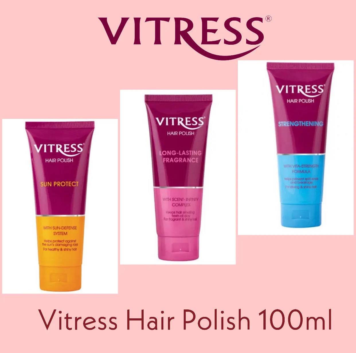 Vitress Hair Polish Long Lasting Fragrance