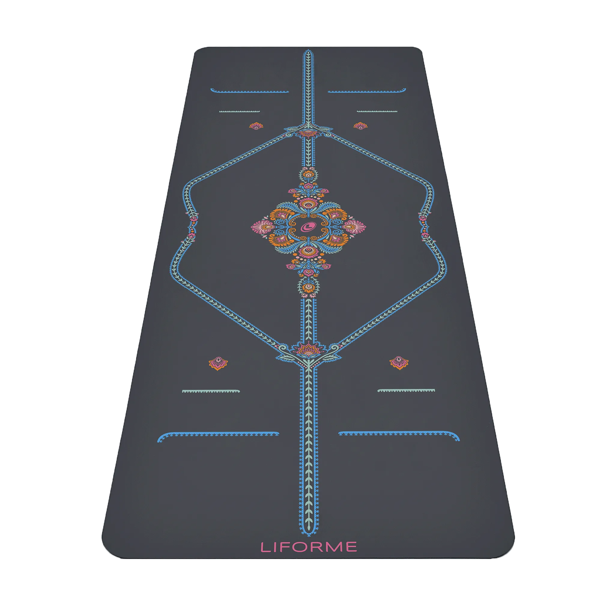 VNP Mindful Garden Grey Yoga Mat - Factory Second