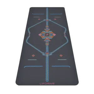 VNP Mindful Garden Grey Yoga Mat - Factory Second