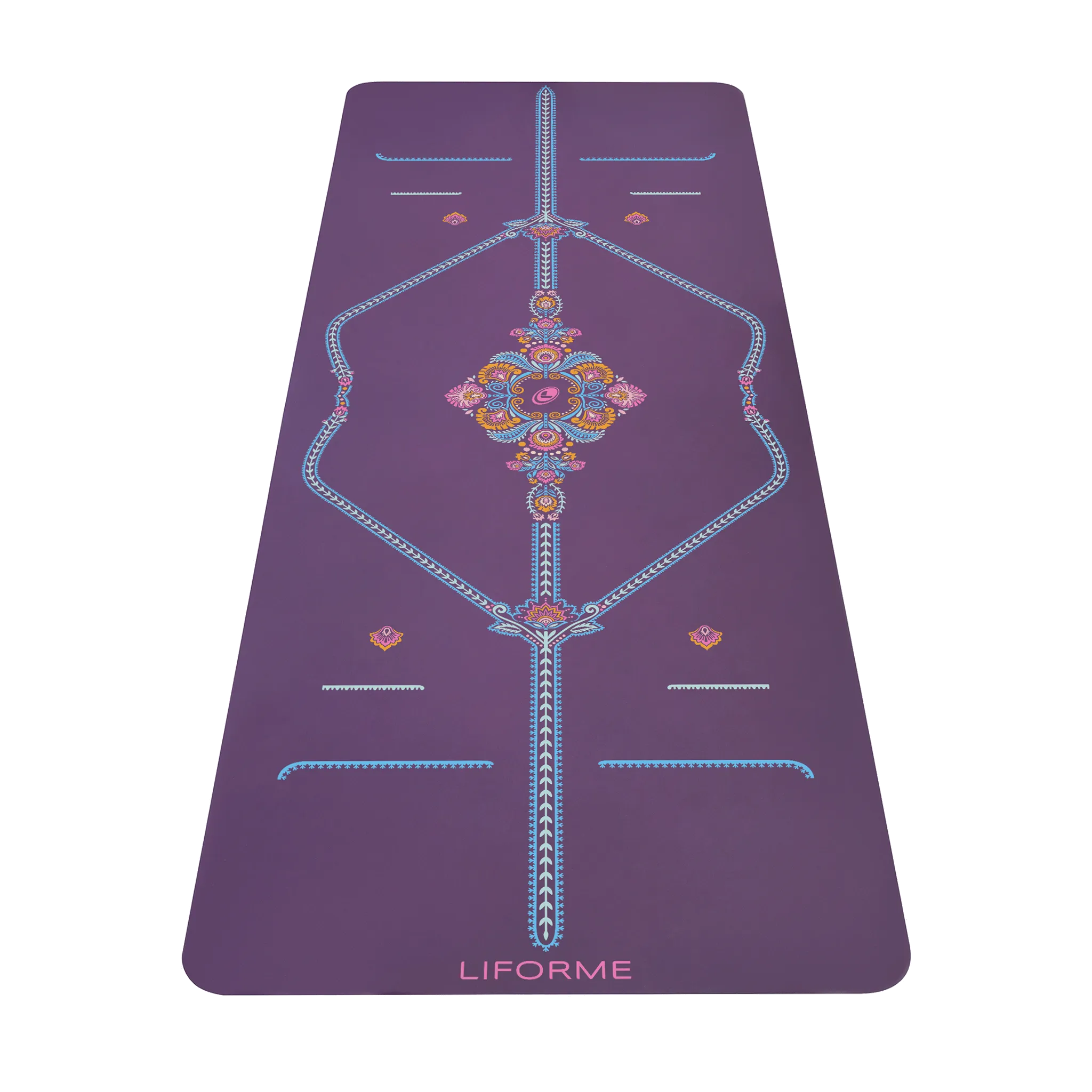 VNP Mindful Garden Purple Yoga Mat - Factory Second