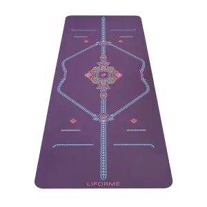VNP Mindful Garden Purple Yoga Mat - Factory Second