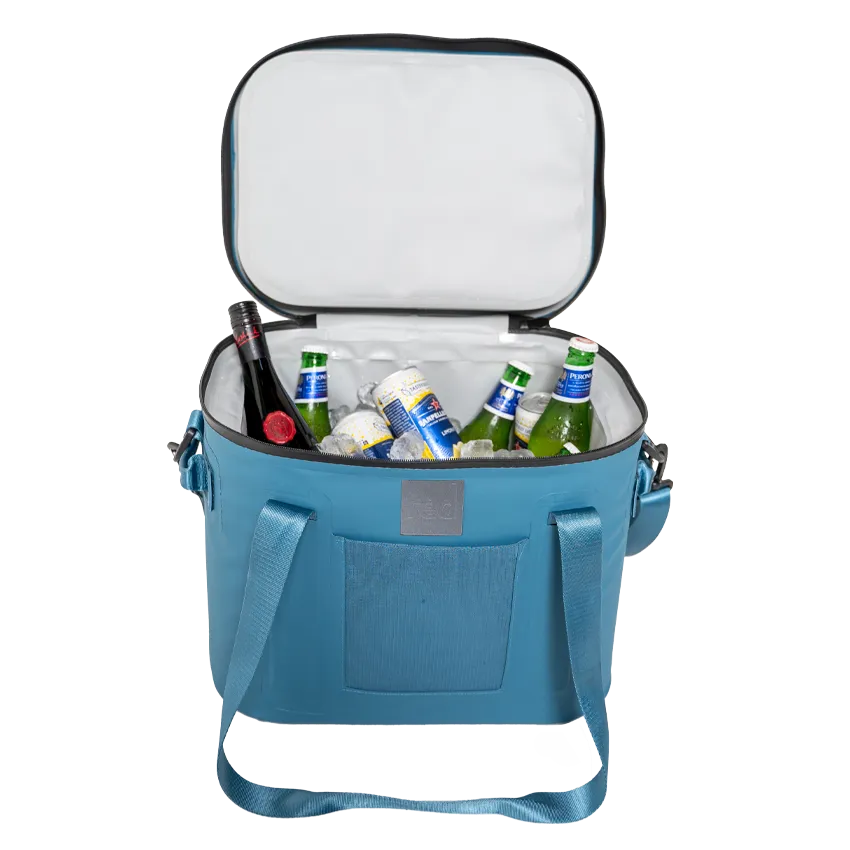Waterproof Soft Cooler Bag 18L - Storm Blue