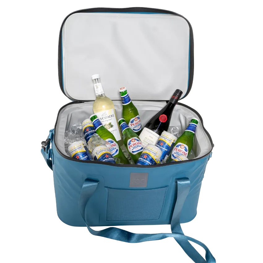 Waterproof Soft Cooler Bag 30L - Storm Blue