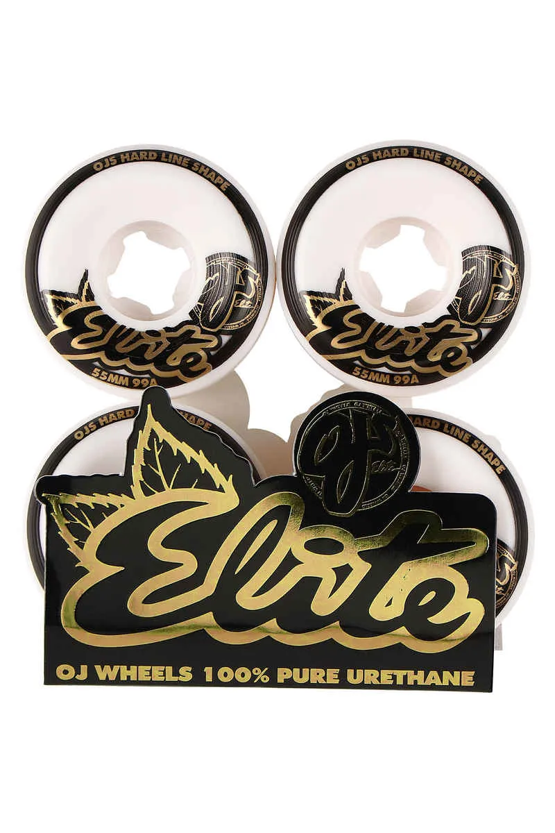 WHEELS: OJ Elite Hardline 99a 54mm, 55mm