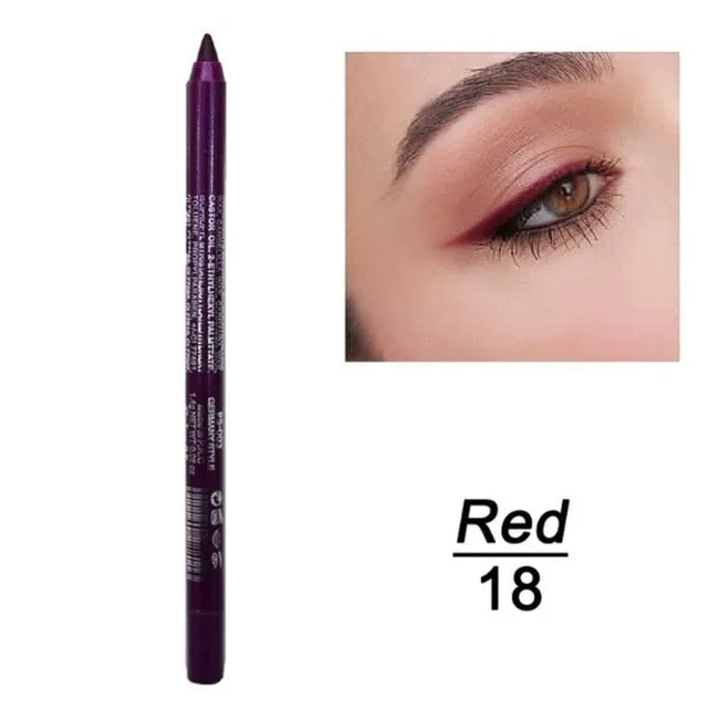 Women Long-lasting Eye Liner Pencil Pigment Waterproof