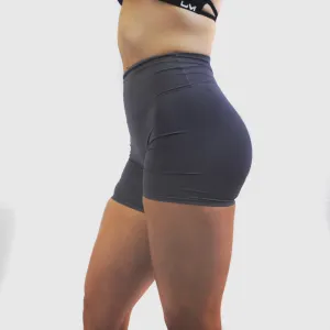 Womens Compression Yoga Everyday Bike Shorts by UM