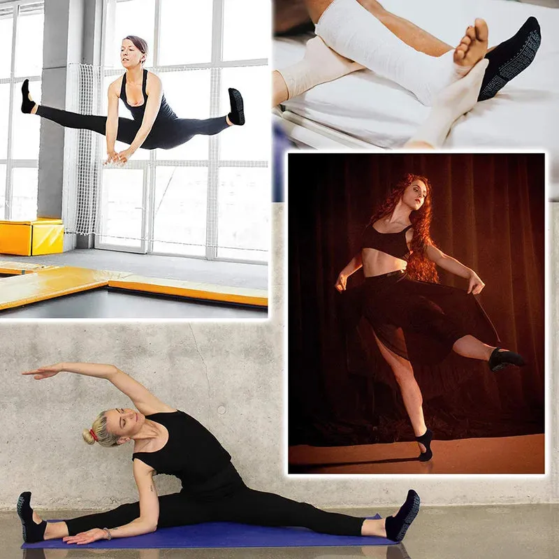 Women's Grip Yoga Socks for Ballet, Pilates, Barre, and Dance