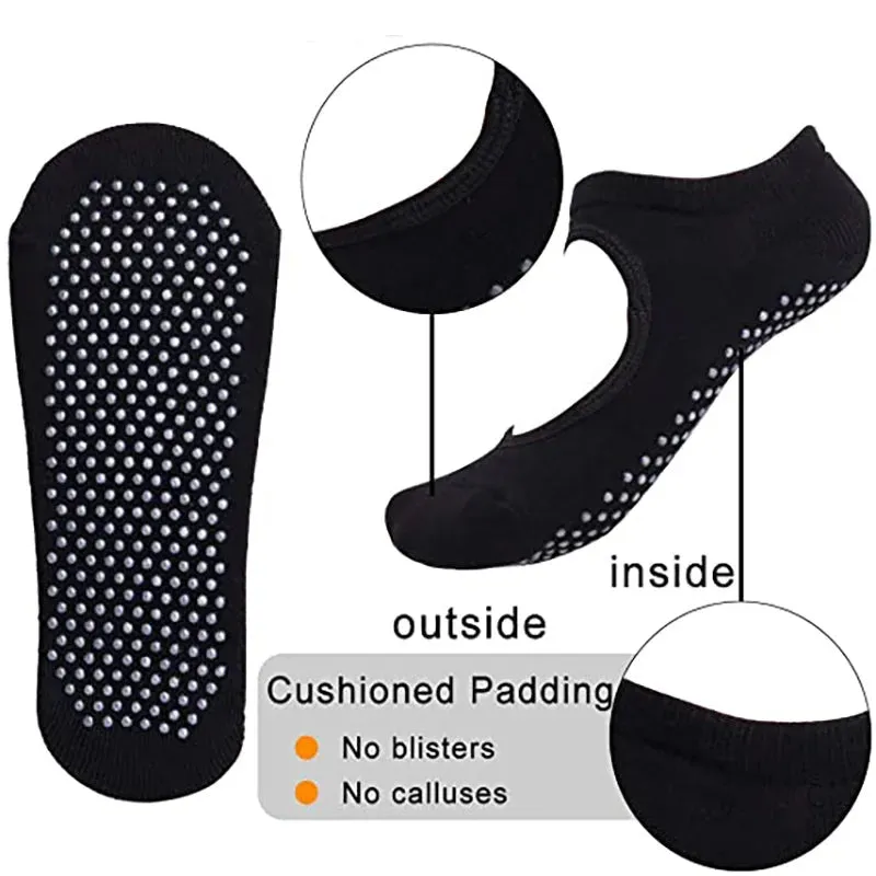 Women's Grip Yoga Socks for Ballet, Pilates, Barre, and Dance