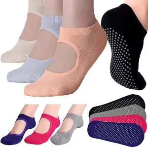 Women's Grip Yoga Socks for Ballet, Pilates, Barre, and Dance