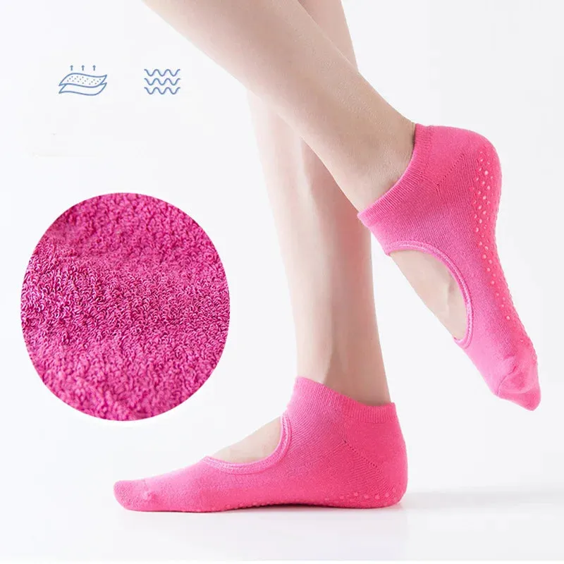 Women's Grip Yoga Socks for Ballet, Pilates, Barre, and Dance