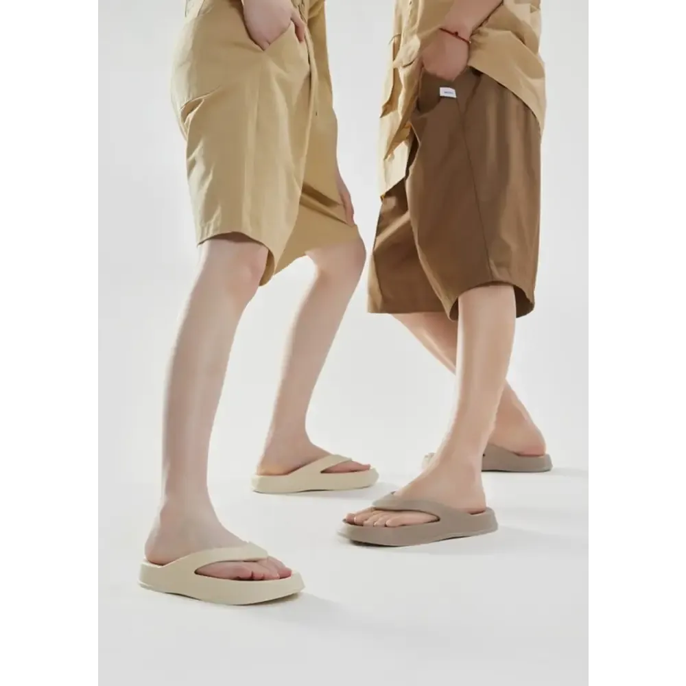 Y2K Non-Slip Flip Flops with Stylish Platform Elevation