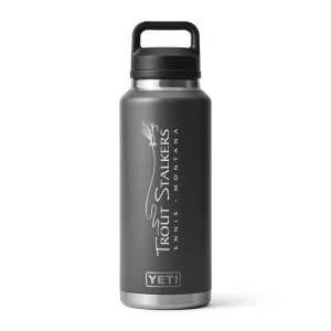 YETI MTS Logo Rambler 46 oz Bottle Chug Charcoal