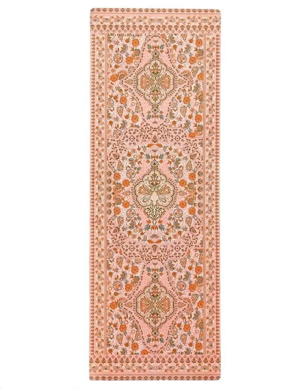 Yoga Bag Bundle - 4 mm Yoga Mat   Strap   Yoga Bag - Salty Peach