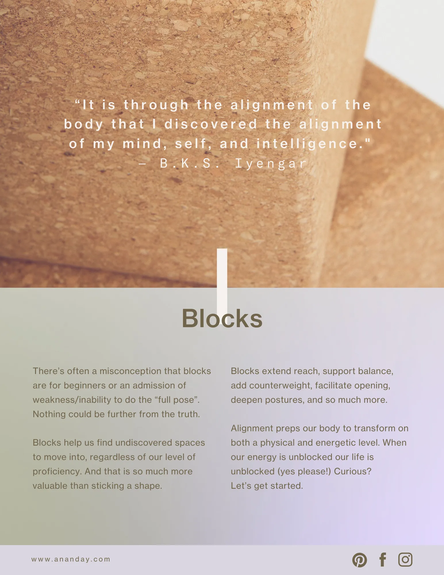 Yoga Block & Strap Workbook
